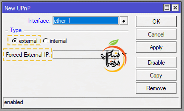 پرتقال شبکه - راه اندازی UPnP در میکروتیک 5