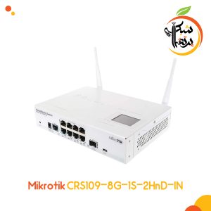 CRS109-8G-1S-2HnD - روتر سوئیچ میکروتیک - پرتقال شبکه